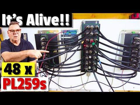 4 x Radios - 8 Antennas - Working! Genius Switches from 4O3A