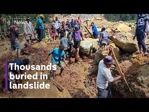 Thousands buried alive after Papua New Guinea landslide
