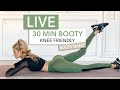 30 MIN BOOTY WORKOUT  Knee Friendly Edition - Let's Train Together I Pamela Reif