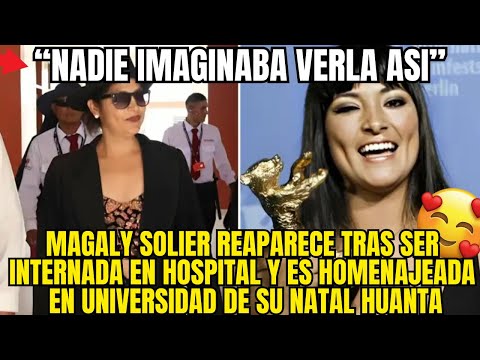 MAGALY SOLIER REGRESA DESPUES DE SER INTERNADA Y NADIE ESPERABA SU REACCION
