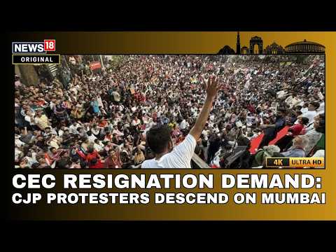 Mumbai Erupts Over SIR Row: Thousands Protest, Demand CEC Gyanesh Kumar’s Resignation | N18V