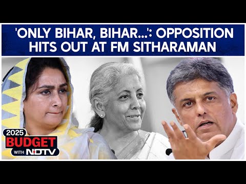 Union Budget | Opposition Hits Out At FM Sitharaman For Big Budget Gifts To Bihar