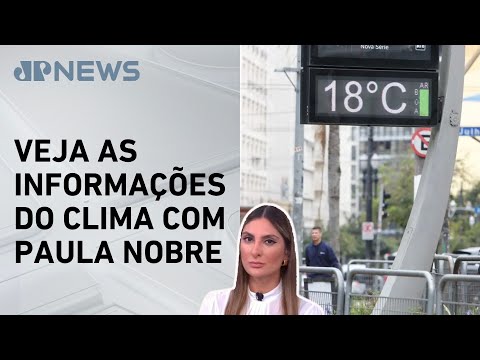 Temperaturas baixas nas regiões Centro-Sul nesta terça (13) | Previsão do Tempo