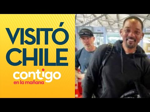 EN CHILE: Will Smith sorprendió a fanáticos en su paso por Punta Arenas - Contigo en La Mañana