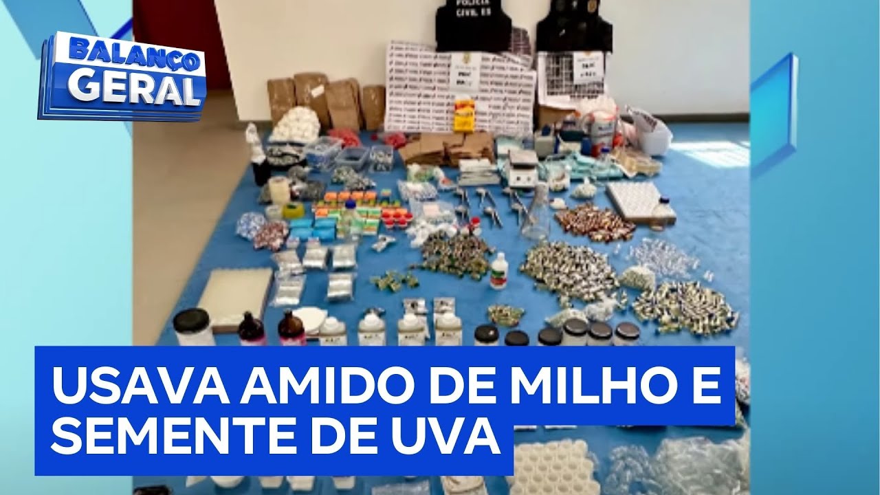 Professor de luta é preso por produzir anabolizantes em laboratório clandestino