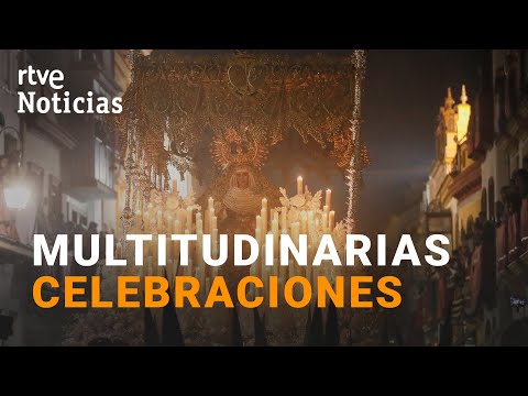 VIERNES SANTO: ESPAÑA se VUELVE a LLENAR las PROCESIONES de penitentes | RTVE Noticias