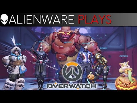 Alienware Plays Overwatch - Gameplay on m15 PC Gaming Laptop (GTX 1070 Max-Q)