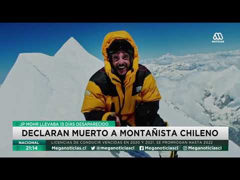 Declaran muerto a Juan Pablo Mohr, montañista chileno perdido en el K2
