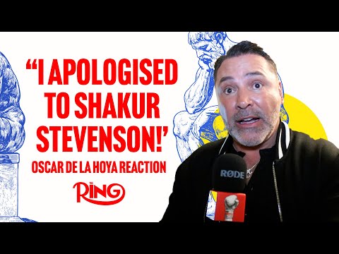 Oscar De La Hoya UNSURE On “Mind Boggling” Floyd Schofield Pull Out Vs. Shakur Stevenson