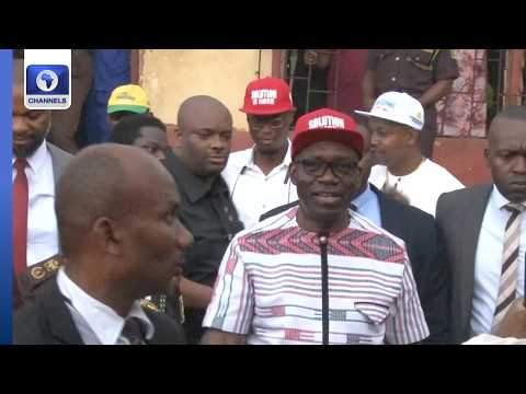 Gov Soludo Inspects Custodial Centers In Onitsha, Amawbia