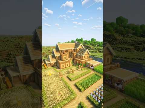 Minecraft | 大型生存木屋🏠 #Shorts