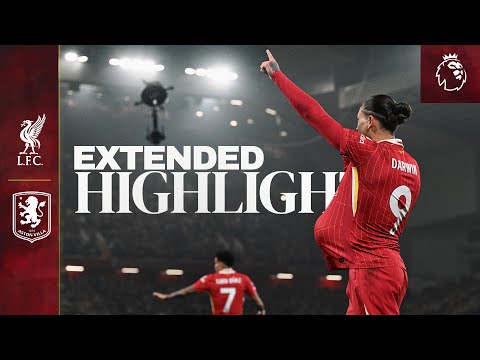 Extended Highlights: Liverpool 2-0 Aston Villa | Three Anfield wins in a week!