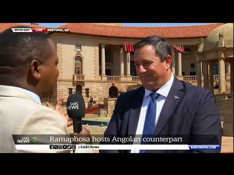 Ramaphosa hosts Angolan counterpart