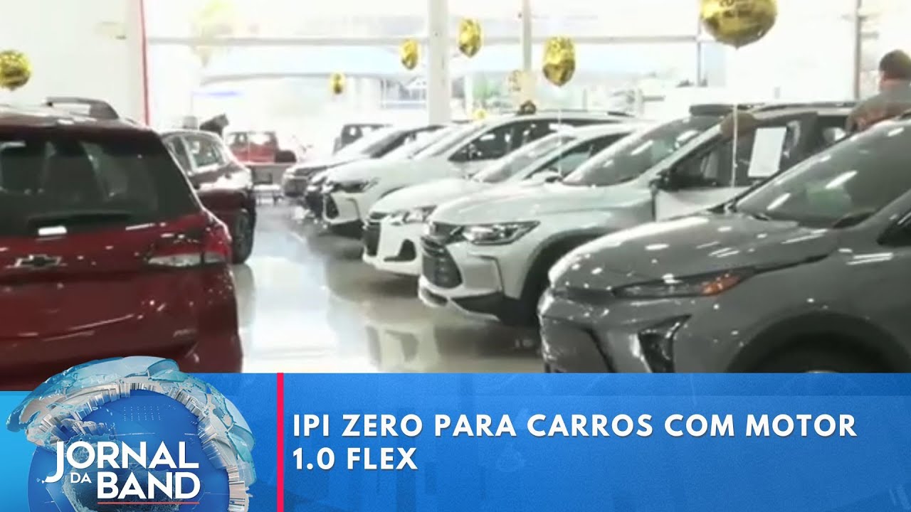 IPI zero para carros com motor 10 flex