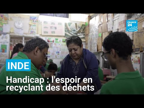 Inde : des personnes en situation de handicap retrouvent espoir en recyclant des déchets