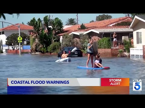 Newport Beach closes several locations due to flooding