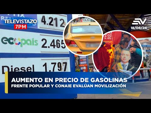 Alza precios gasolina: Taxistas mantendrán precios; organizaciones se oponen | Televistazo #ENVIVO