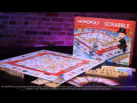 Monopoly® Scrabble® by Winning Moves Games USA