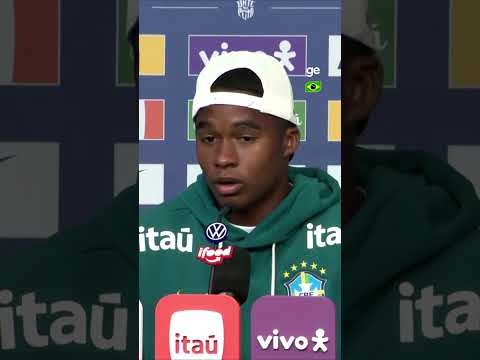 ENDRICK DESTACA SUA VERSATILIDADE | #shorts | Copa do Mundo 2026 | ge.globo