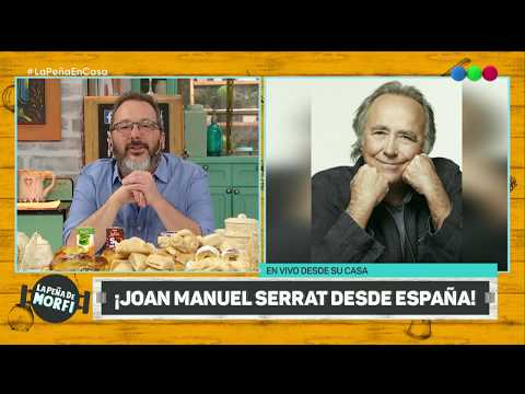 Joan Manuel Serrat desde España en La Peña – La Peña de Morfi 2020