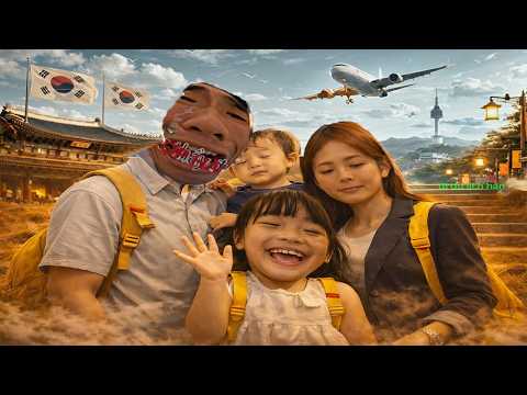Hơn 120 tiếng đi Hàn Quốc Gói gọn trong Clip 46 phút Ba Chippy cùng con gái và mẹ vibo! du lịch