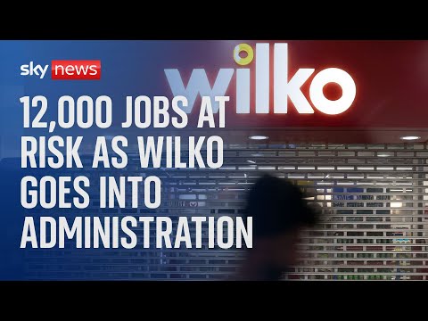 Wilko enters administration putting around 12,000 jobs at risk