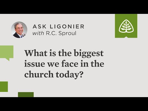 What is the biggest issue we face in the church today?