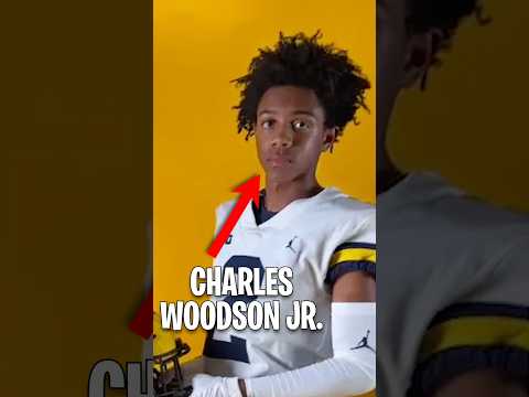 He’s Going To Michigan, Where His Dad Was A Legend #charleswoodson #michiganfootball