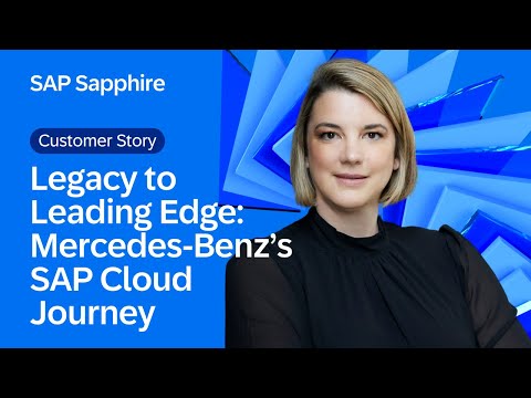Legacy to Leading Edge: Mercedes-Benz CIO on SAP Cloud Journey | SAP Sapphire 2025