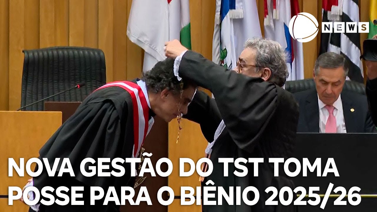 Nova gestão do TST toma posse para o biênio 2025/2026