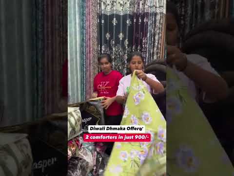 DOUBLE COMFORTER #youtubeshorts#online #bedsheetsindia#luxurybedding #shopping #video#sale#lucknow