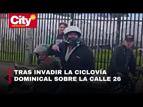 Tras de imprudentes, agresivos: motociclistas agredieron a un guardián del IDRD | CityTv