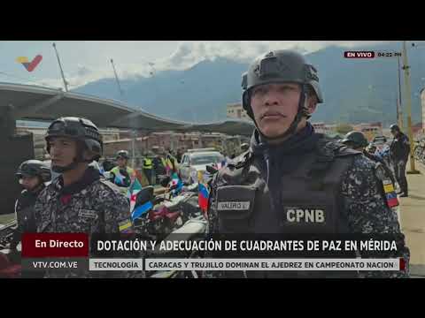 Diosdado Cabello en Mérida, Cuadrantes de Paz, 10 de marzo de 2026