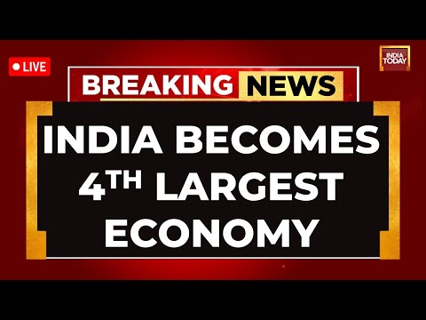 LIVE: India Becomes Fourth-Largest Economy In The World After Overtaking Japan | India Today LIVE