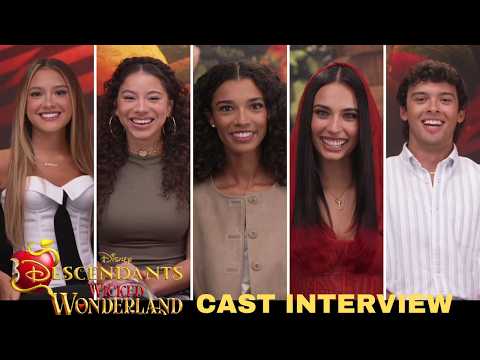 Descendants: Wicked Wonderland Cast Interview | Kylie Cantrall, Malia Baker, & Cast