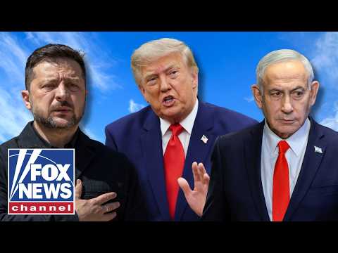 BEHIND CLOSED DOORS: Trump meets with Netanyahu and Zelenskyy