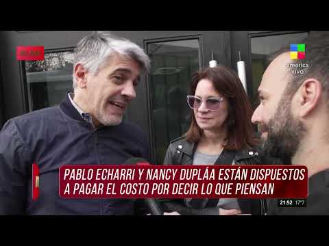 Pablo Echarri y Nancy Dupláa sin filtro