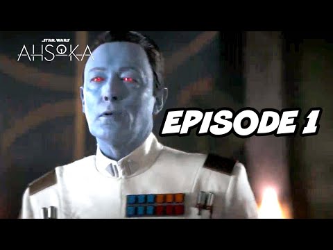AHSOKA Episode 1 FULL Breakdown, Thrawn, Anakin Skywalker and The Mandalorian Star Wars Easter Eggs