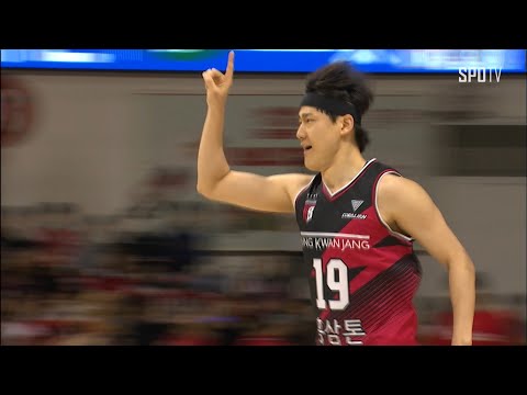 [KBL] 안양 정관장 vs 서울 SK MVP 최성원 (03.16)