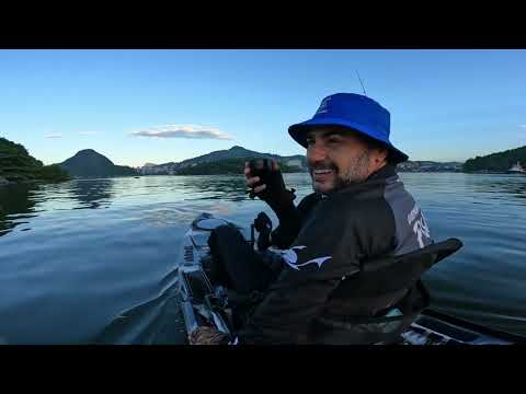 PESCAR na prainha da glória é sucesso total.