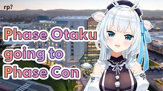 RP: Phase Otaku Going to Phase Con【白鹿いおり Phase Connect】