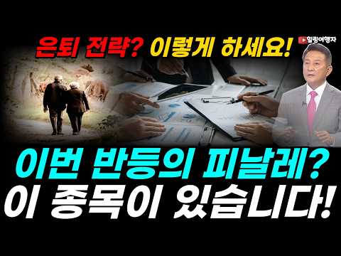 이번 반등의 피날레? 이 주식입니다! 반도체주 급반등 시작! 본격적으로 폭발할 종목은? 하지만 은퇴 전략은 이렇게 하세요! 엔비디아 마이크론 삼성전자 SK하이닉스 샌디스크