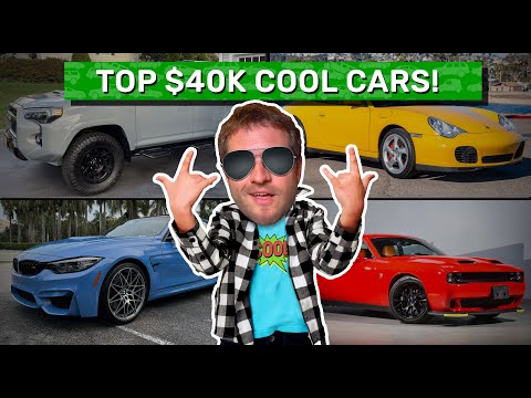 Top 6 Cool Cars Under $40,000: Doug DeMuro's Picks