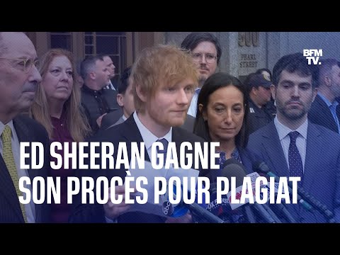 “Je suis très content de cette décision”: accusé de plagiat, Ed Sheeran remporte son procès