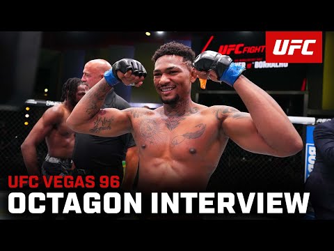 Michael Morales Octagon Interview | UFC Vegas 96