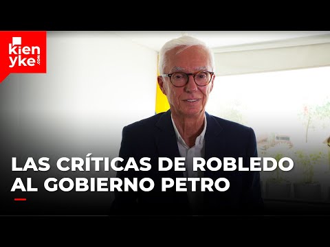 Jorge Enrique Robledo habla de su vida política y analiza el gobierno Petro