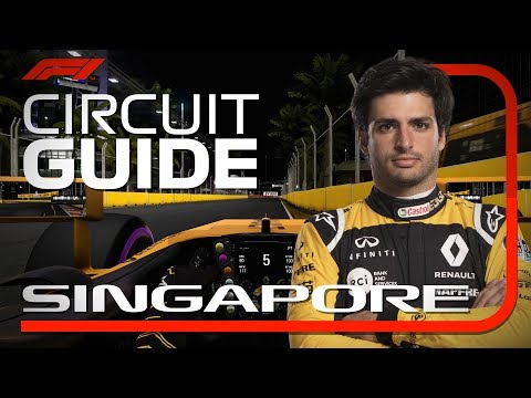 Carlos Sainz's Virtual Hot Lap of Singapore | Singapore Grand Prix