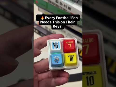 Haaland Fans! 🤖⚽ This Football Gadget Keychain Is Too Cool! 🔥 #Shorts
