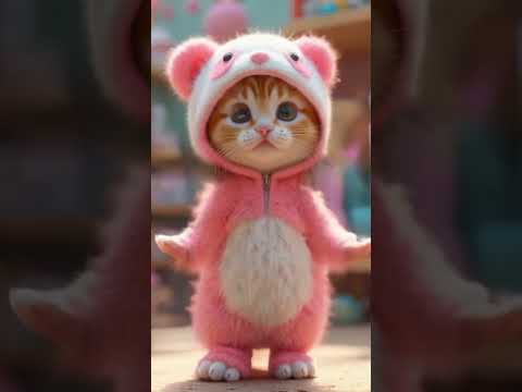 猫の動画サムネイル - AIcatdance#shorts #funny #catdance#kitten #猫#ダンス