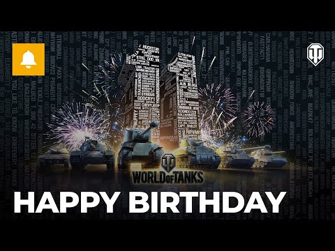 Happy Birthday World of Tanks Europe